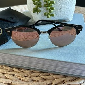 Ray-Ban Clubmaster round sunglasses